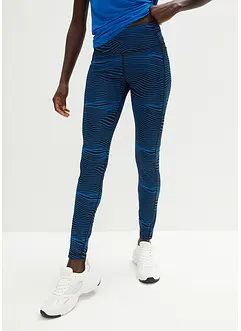 Gedessineerde sportlegging met smartphone zakje, sneldrogend, bonprix