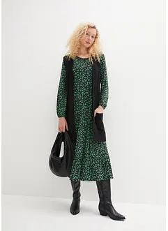 Midi jersey jurk, bonprix
