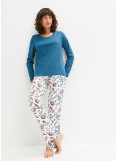 Pyjama met strikkoordjes, bpc bonprix collection