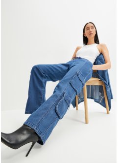Cargo jeans in wijd model, RAINBOW