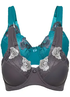 Minimizer bh met gewatteerde schouderbandjes. (set van 2), bonprix
