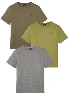 T-shirt (set van 3), bonprix