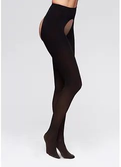 Panty-ouvert met gerecycled polyamide 80 den, bonprix