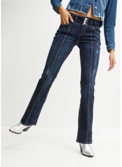 Bootcut jeans met siernaden, bonprix