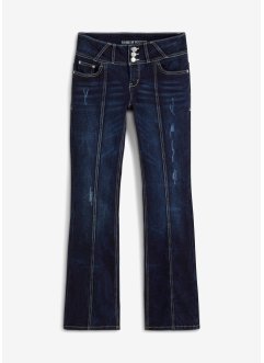 Bootcut jeans met siernaden, RAINBOW