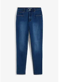 Stretch mom jeans, high waist, bonprix