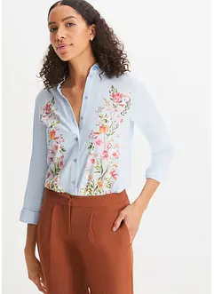 Gedessineerde blouse, bonprix