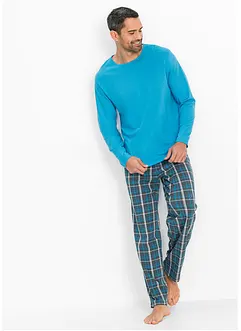 Pyjama met lange mouwen van katoen, bonprix