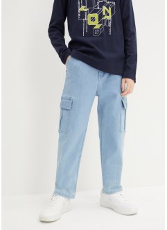 Jongens cargo jeans, loose fit, John Baner JEANSWEAR