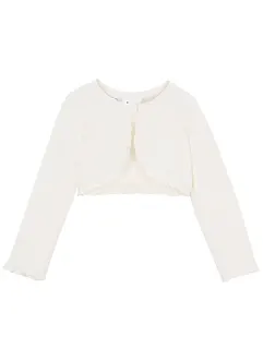 Meisjes shirt bolero met biologisch katoen, bonprix