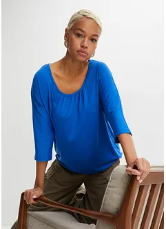 Oversized shirt in een viscosemix, bonprix