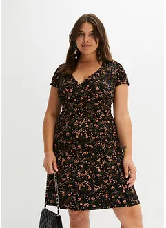 Jurk in een viscosemix, bonprix