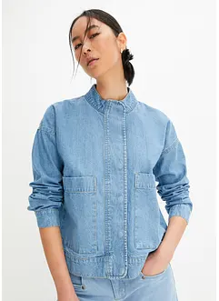 Oversized spijkerjas met cargodetails, bonprix