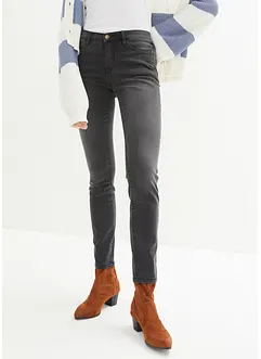 Corrigerende slim fit jeans, high waist, bonprix