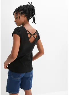 Shirt met straps, bonprix