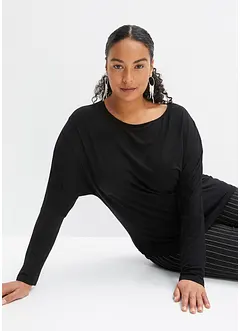 Longsleeve in een zachte viscosemix, bonprix