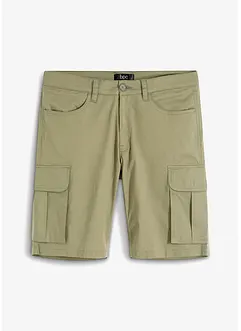 Stretch cargo bermuda, regular fit, bonprix