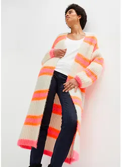 Lang gebreid oversized vest, bonprix