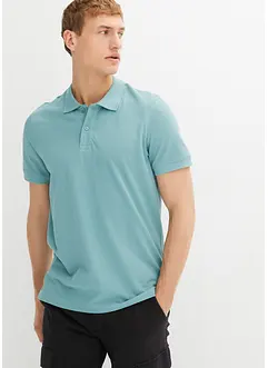 Poloshirt van piqué van puur biologisch katoen, korte mouw, bonprix