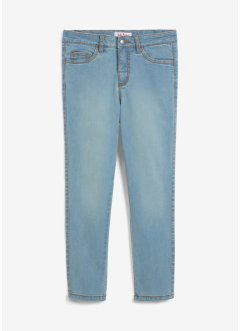 Corrigerende skinny mid waist jeans, cropped, John Baner JEANSWEAR