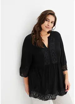 Shirt tuniek van viscose, bonprix