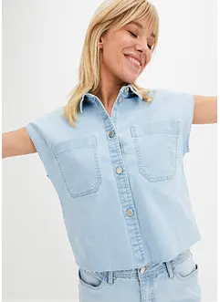 Boxy spijkerblouse, bonprix