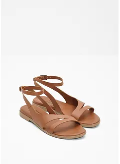 Leren sandalen, bonprix
