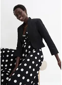 Bolero met gegolfde rand, bonprix