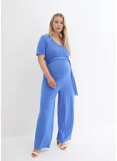 Zwangerschaps jumpsuit / voedingsjumpsuit van crêpe, bpc bonprix collection