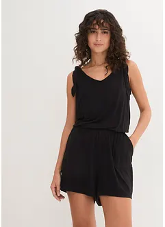 Jersey playsuit in een viscosemix, bonprix
