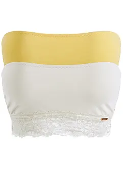 Bandeau bh (set van 2) met biologisch katoen, bonprix