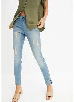 Stretch jeans met ritssluiting, bonprix