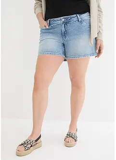 Stretch jeans short, mid waist, bonprix