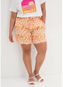 Short met strikceintuur, bpc bonprix collection