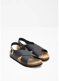 Leren sandalen, bonprix