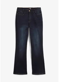 High-waist stretch jeans met comfortband, bootcut, bonprix
