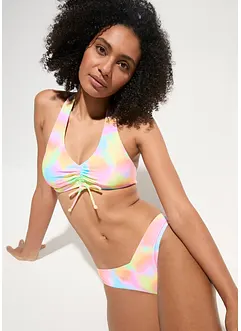 Halter bikini met gerecycled polyamide (2-dlg. set), bonprix