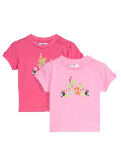 Baby T-shirt van biologisch katoen (set van 2), bpc bonprix collection