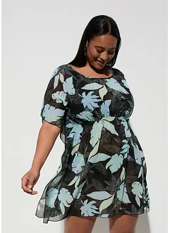 Strandtuniek van chiffon, bonprix