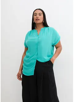 Blouse van crêpe georgette, bonprix