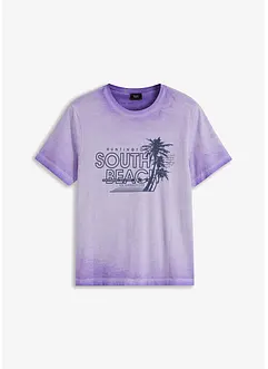 T-shirt in washed out look van biologisch katoen, bonprix