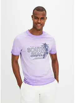 T-shirt in washed out look van biologisch katoen, bonprix