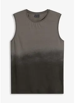 Muscle shirt met kleurverloop van biologisch katoen, slim fit, bonprix
