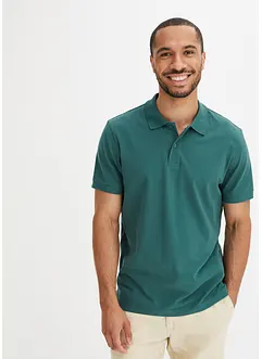 Poloshirt van piqué van puur biologisch katoen, korte mouw, bonprix