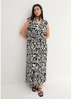 Jersey maxi jurk met viscose, bonprix