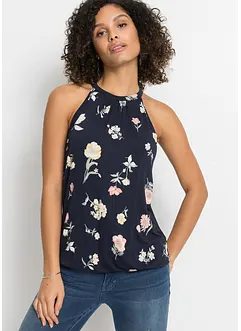 Gedessineerde top  met viscose, bonprix