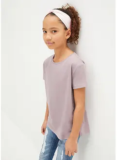 Meisjes T-shirt (set van 3) van biologisch katoen, bonprix