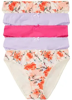 Slip met biologisch katoen (set van 5), bonprix