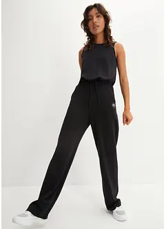Ultrasofte scuba sport jumpsuit met wijde pijpen, sneldrogend, bonprix