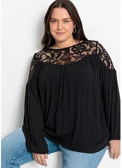 Tuniek met kant, bonprix